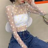 Women's Mesh Crop Top