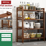 Multi-Layer Floor Standing Kitchen Shelf