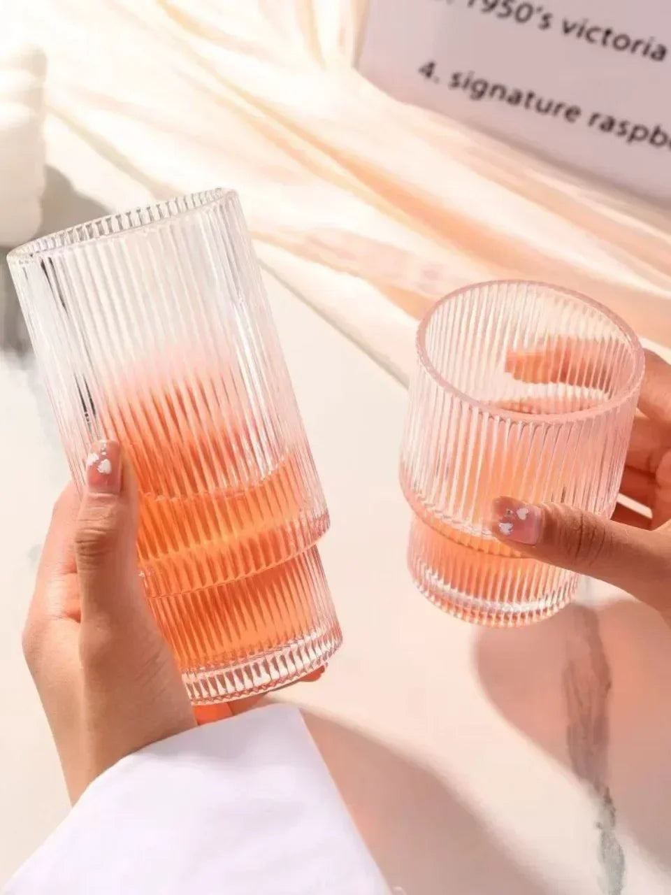 Transparent Glass Coffee Mug