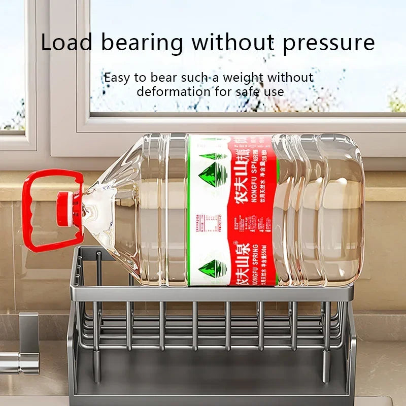 Kitchen Sponge & Dish Rack Organizer