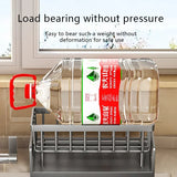 Kitchen Sponge & Dish Rack Organizer