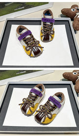 Kids Colorblock Casual Sneakers