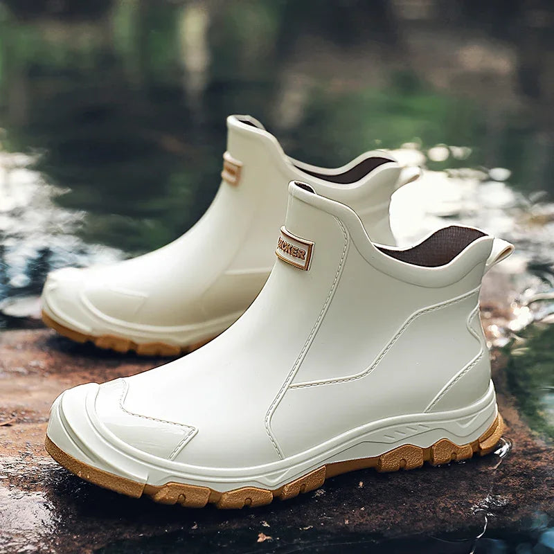 Men’s Casual Ankle Rain Boots 2025