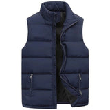 Men’s Warm Sleeveless Vest Jacket