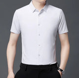 Men Stretch Short Sleeve Shirt
