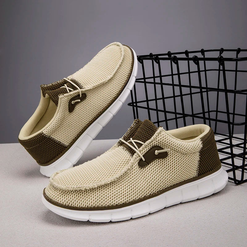 Men’s Versatile Lace-Up Loafers