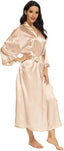 Luna Satin Belted Robe