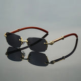 Elite Semi Rimless Sunglasses