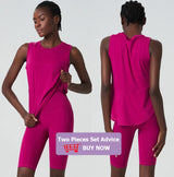 Women Loose Sleeveless Fitness Tank Top
