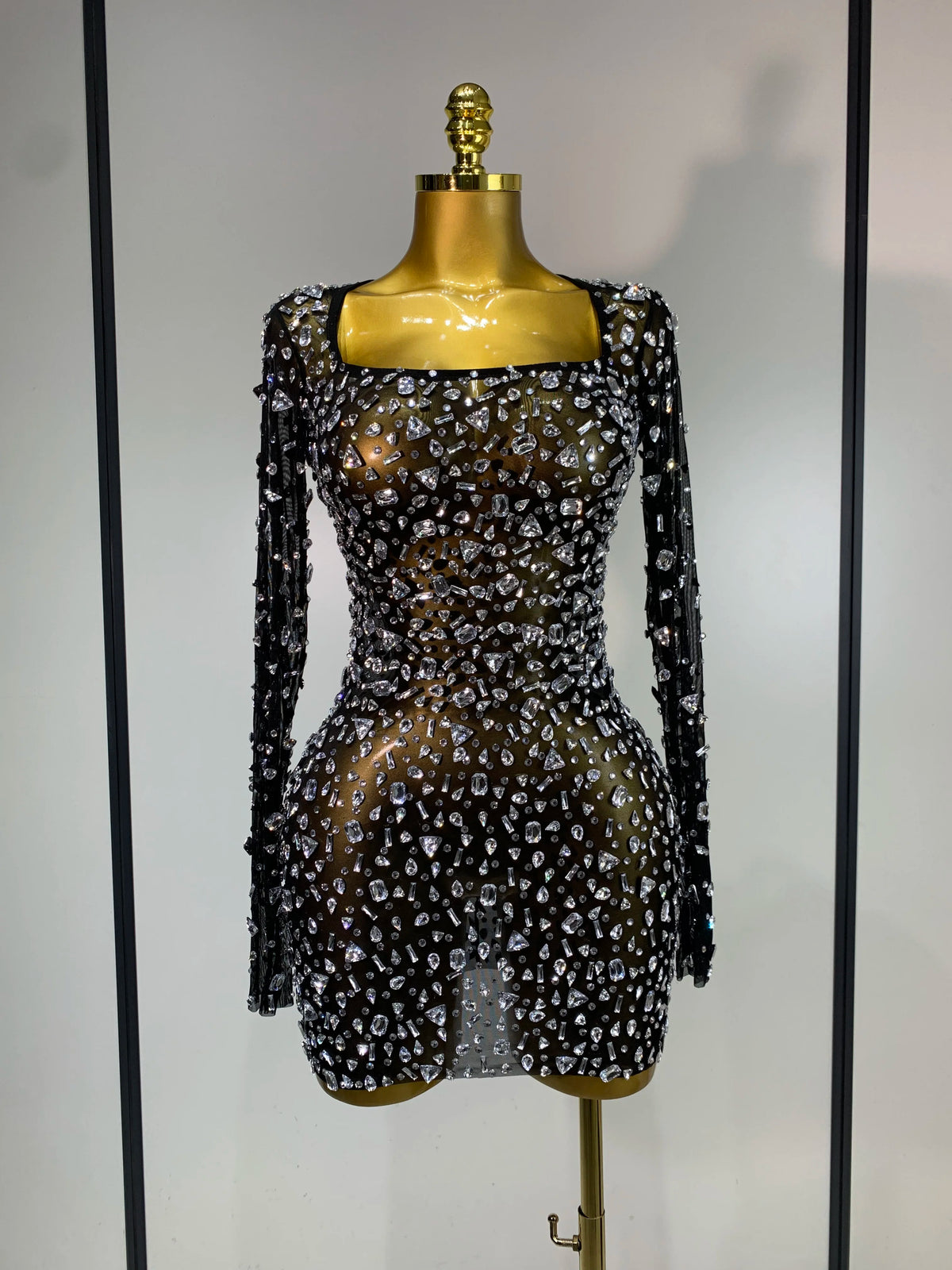 Women's Sparkling Party Mini Dress