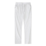 Men’s Solid Linen Trousers