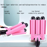 Triple Barrel Hair Curling Iron