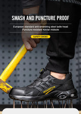 Men Air Cushion Safety Sneakers