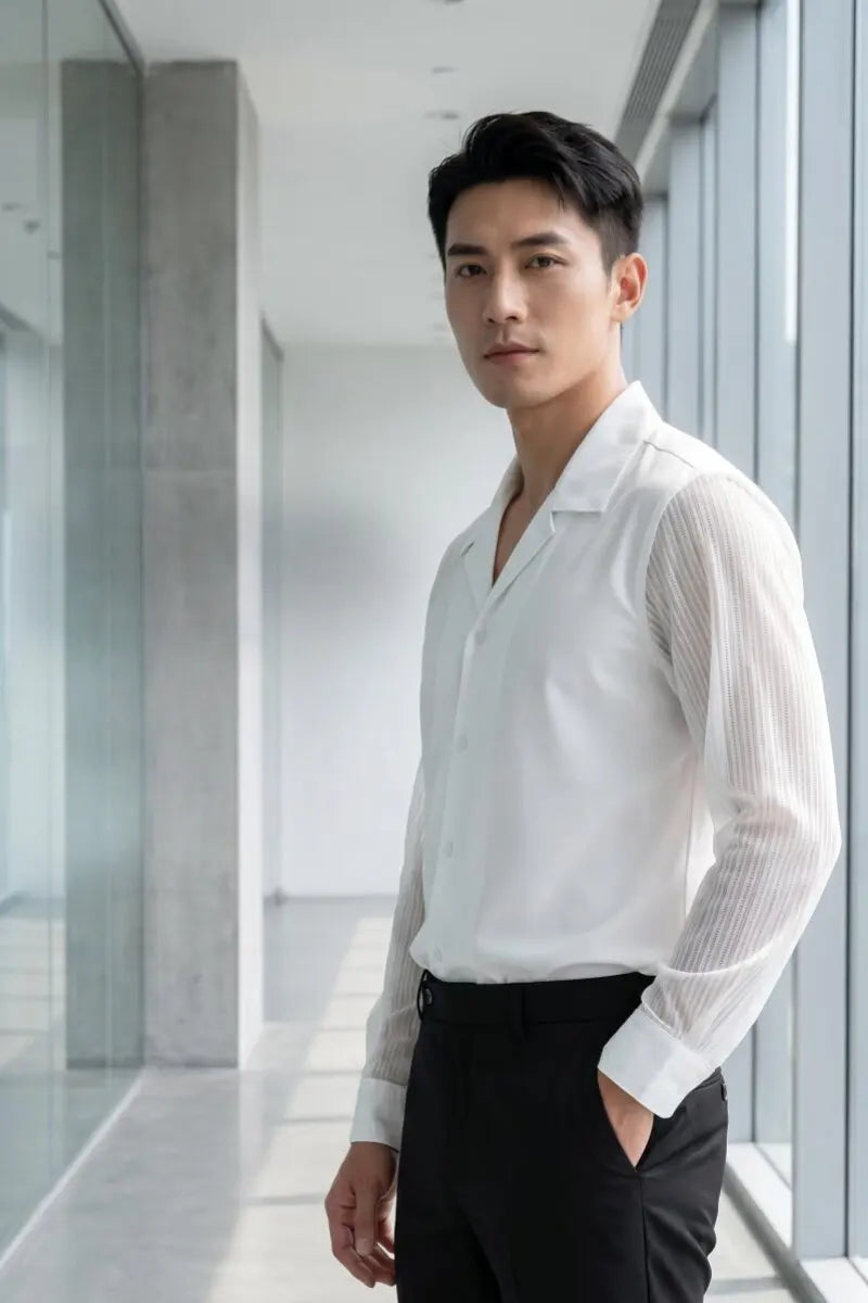 Monarch Lace Dress Shirt