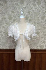 Lolita Summer Cropped Y2K Bolero Shrug