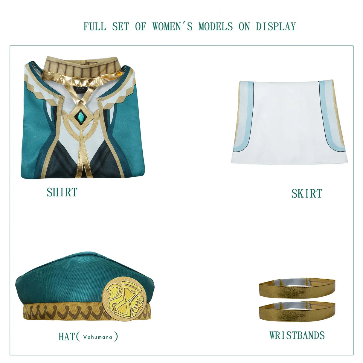 Akademiya Cosplay Uniform Set