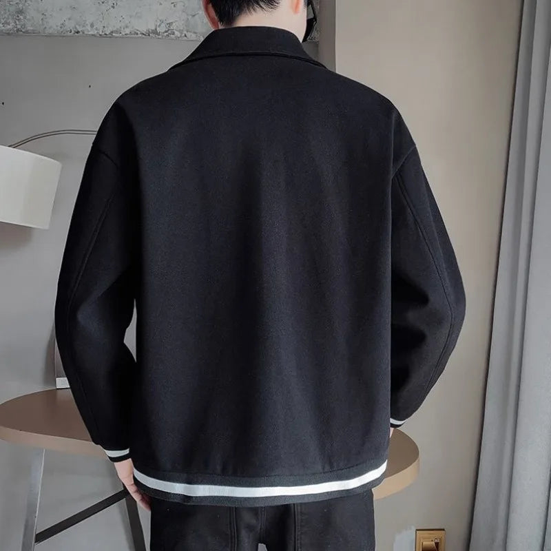 Men’s Slim Fit Wool Blend Jacket