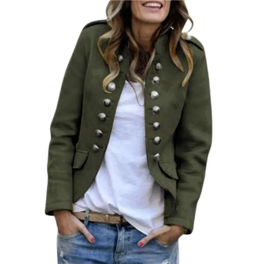 MaxiFit™ – Oversize Blazer (5XL Options, Solid Color, Long Sleeve Office Look)