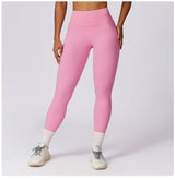Summer Breathable Women's Yoga Leggings – High Waist Gym Workout Pants