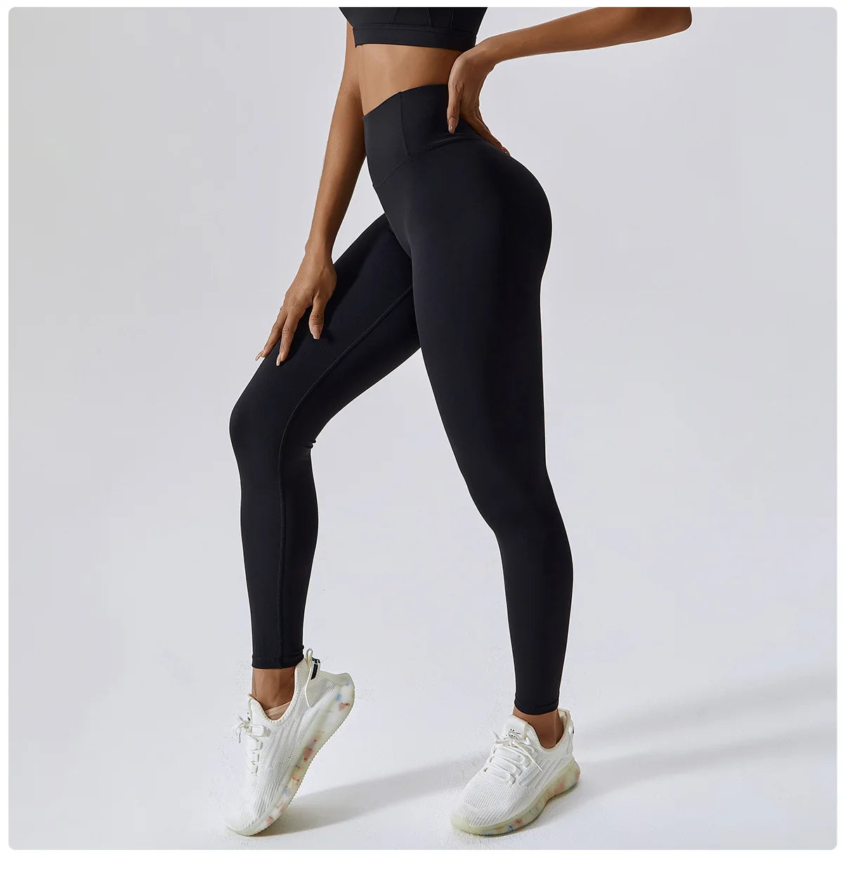 Summer Breathable Women's Yoga Leggings – High Waist Gym Workout Pants