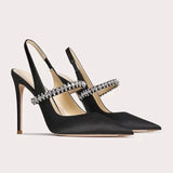 Crystal Grace Stiletto Heels