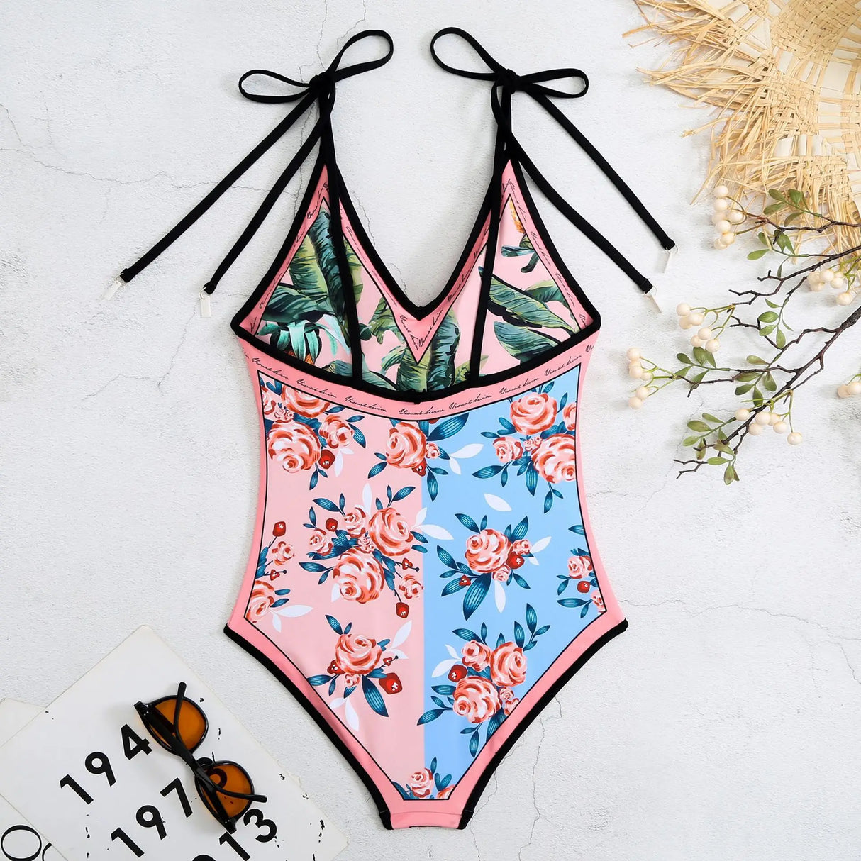 Vintage Bandage Swimsuit