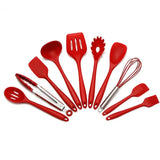 10pcs Silicone Cookware Set