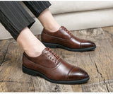 Men’s Red Sole Brogue Dress Shoes