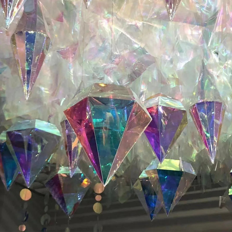 Iridescent Diamond Wall Hanging