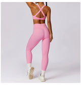 Summer Breathable Women's Yoga Leggings – High Waist Gym Workout Pants