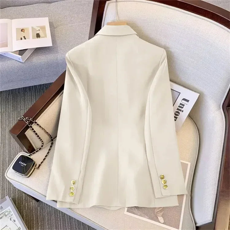 KStyle™ – Korean Slim Fit Blazer (Loose Fit, Temperament Ready, Spring/Fall Wear)