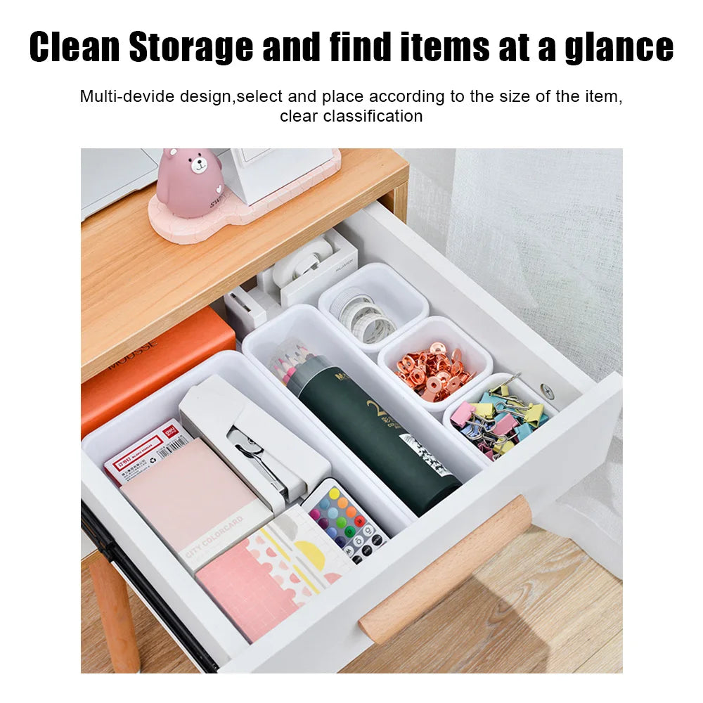 Closet Storage Drawer Box Set (8pcs)