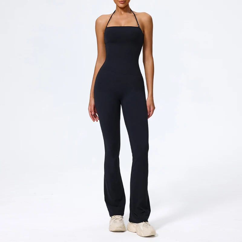 Elevate Backless Active Jumpsuit