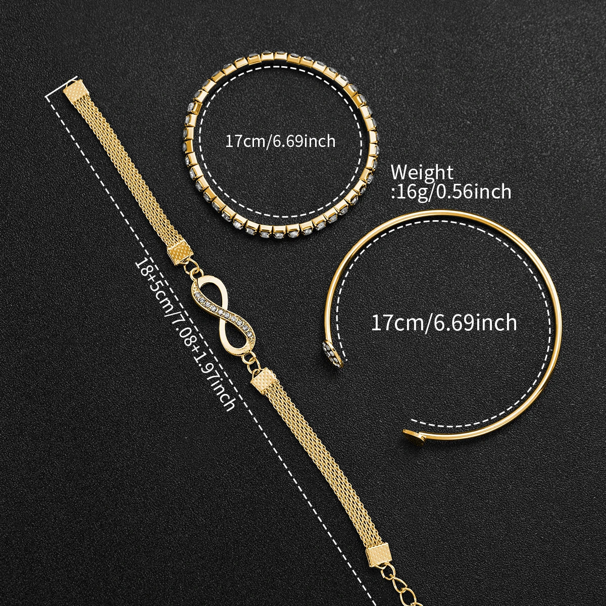 Victoria Crystal Watch Set