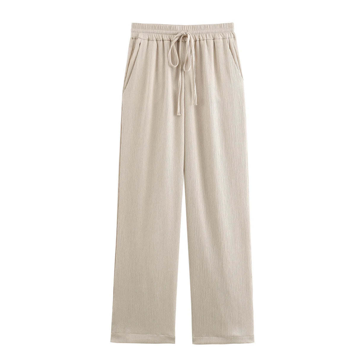 Wrinkled Suit Jacket Pant Set