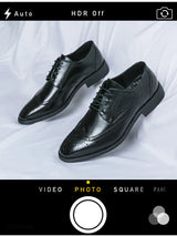 Men’s Full-Grain Leather Dress Shoes
