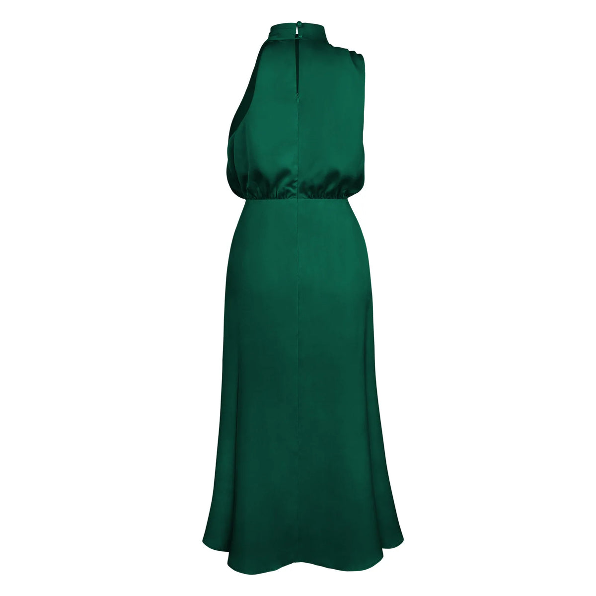 Women's Silk Satin Evening Dress