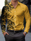 Crimson Floral Dress Shirt
