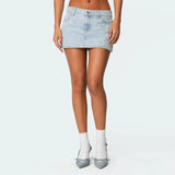 LowKeyMini™ – Y2K Low Rise Mini Skirt (Pockets, Sexy Vintage Fit)