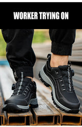 Men Smash Resistant Work Sneakers