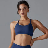 Women Quick Dry Cross Back Sports Bra