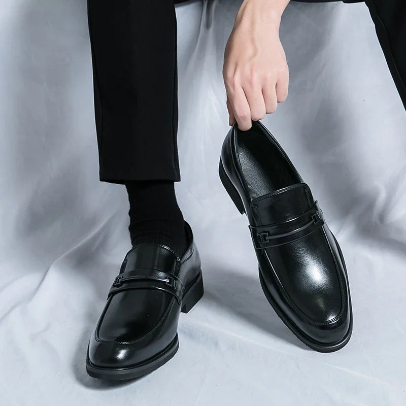 Men’s 2025 Soft Sole Leather Loafers