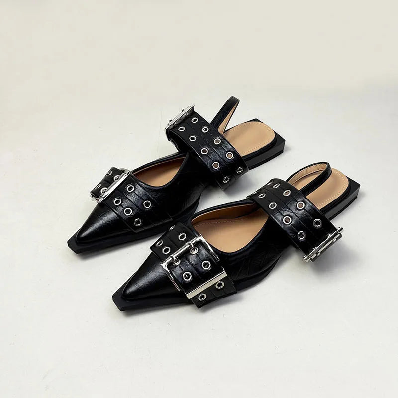 Women’s Designer Pointed Toe Slingback Flats