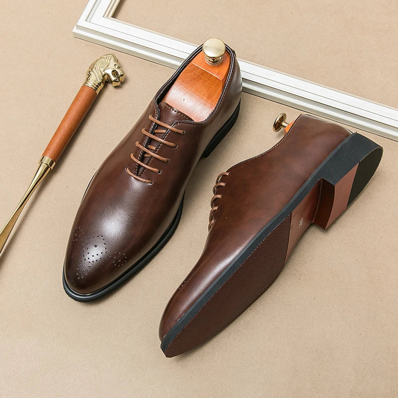 Men Luxury Wedding Oxford Shoes