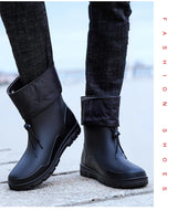 Men’s Medium Closed Anti-Slip Rain Boots