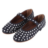 Women Crystal Ballerina Shoes Rhinestone Flats