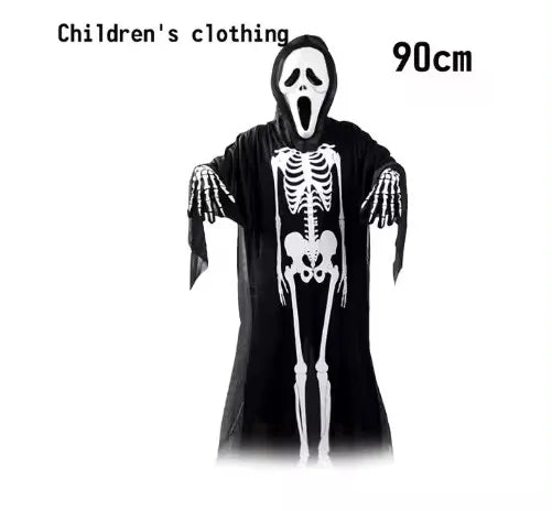 Grim Reaper Skeleton Costume