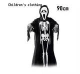 Grim Reaper Skeleton Costume