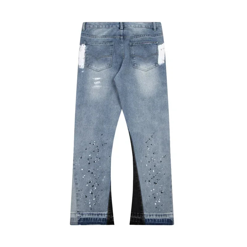 Retro Street Flare Jeans