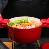 Enameled Cast Iron Dutch Oven Set